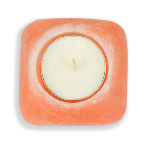 Portavelas Cuadrado de Sal Rosa del Himalaya Natural, Pulido, Decoración Moderna para el Hogar, Soporte para Velas de Té - Product Image 4
