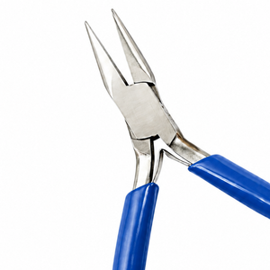 Pince à bec de chaîne en acier inoxydable de qualité supérieure de 5 pouces - Outil de précision à mâchoires lisses pour la fabrication de bijoux, le cintrage et le torsion de fils DIY - Product Image 1