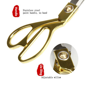 Ciseaux de tailleur professionnels pour la couture, la découpe de tissus, de cuir et de textiles, usage intensif - Product Image 3