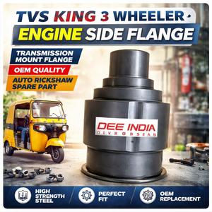 Brida Lateral del Motor para Triciclo TVS King 3 |   Brida de Montaje de Transmisión |   Repuesto Original para Auto Rickshaw - Product Image 2