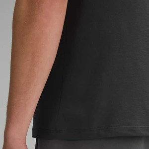 Débardeur sans manches noir en tricot pour homme Hawk Eye Sports, col rond, décontracté, respirant, couleur unie, polyester, pour entraînement, gym, fitness - Product Image 5