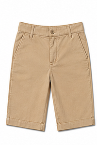 Pantalones Cortos Chino Casuales Negros de Primera Calidad para Hombre, Corte Recto, Hasta la Rodilla - Product Image 3