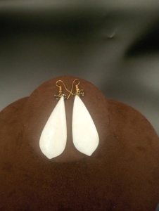 Boucles d'oreilles en forme de coquille plaquées or, style bohème, minimalistes, pour femme, à porter au quotidien, cadeau, pour les fêtes - Product Image 6