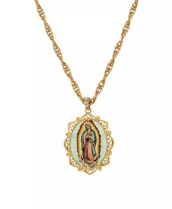 Smalto nostra signora della collana Guadalupe | 2028 - Product Image 1
