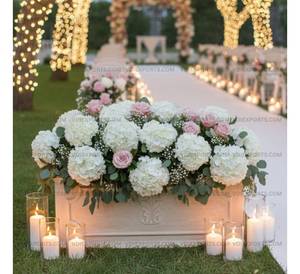 Pots de fleurs décoratifs classiques de luxe, élégants pour l'entrée, les allées et les décorations de mariage, pots de fleurs classiques haut de gamme - Product Image 3