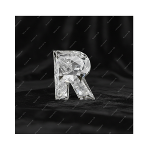 Diamantes Sueltos Sintéticos Cultivados en Laboratorio, Certificados por IGI, de 6.5 mm, Corte Brillante Intenso, Forma de Letra R, Claridad E VVS VS, HPHT CVD, Naturales - Product Image 1