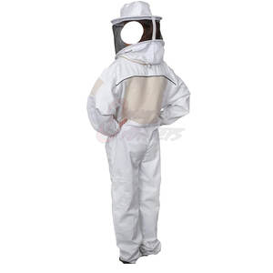 Traje de apicultura de cuerpo completo con paneles altos y cremallera resistente para máxima seguridad y comodidad - Product Image 2