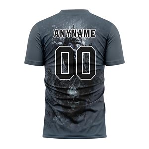 Custom Men's Soccer Uniform Personalized Football Jersey for Youth Team Name Number Logo Athletic <b>Gothic</b> Style Sport <b>Shirt</b> - Product Image 5