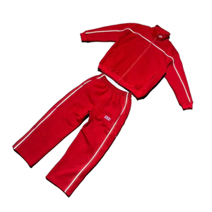 Conjuntos Deportivos de Invierno para Hombre de Alta Calidad Personalizados, Chándal Transpirable con Capucha, Forro Polar, Nailon Reflectante, Cierre de Cremallera, Diseño Sólido, Corte Regular - Product Image 1