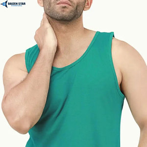 Camiseta Deportiva de Punto Personalizada con Logotipo para Hombre, Transpirable, Ecológica, de Secado Rápido, Chaleco Deportivo sin Mangas para Entrenamiento - Product Image 6