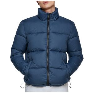 Chaqueta acolchada impermeable de invierno con cuello levantado para hombre al por mayor, chaqueta acolchada personalizada para exteriores, chaqueta acolchada para hombre - Product Image 5