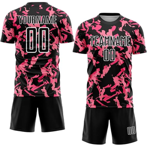 เสื้อฟุตบอลสั่งทำพิเศษ ปี 2026 พิมพ์ลายด้วยความร้อน ชุดทีมสั้น 100% โพลีเอสเตอร์ สำหรับตลาดสหรัฐอเมริกาและยุโรปปี 2026 - Product Image 6