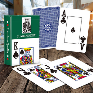 KING <b>CARDS</b> Premium 310gsm Smooth Finish Paper <b>Playing</b> <b>Cards</b>-Jumbo Index Family Use - Product Image 5