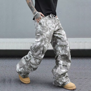 Vêtements de chasse sur mesure, camouflage, pantalon cargo tactique multi-poches, imprimé camouflage graphique, pour homme - Product Image 4