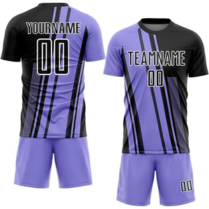 ชุดเสื้อฟุตบอลฤดูร้อนคุณภาพสูงน้ำหนักเบาของสโมสร Custom Club แห้งเร็ว ระบายอากาศได้ดี ชุดยูนิฟอร์มฟุตบอลสำหรับผู้ใหญ่แบบ unisex - Product Image 4