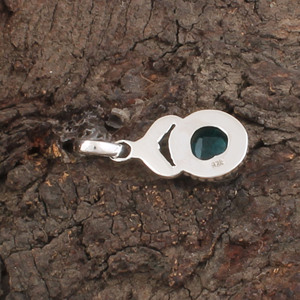 จี้หินตาเสือธรรมชาติ เงินแท้ 925 ชุบแพลตตินัม สไตล์วินเทจ สีน้ำเงินเข้ม สร้อยคอพลอย สำหรับทุกเพศ เครื่องประดับหรูหรา ของขวัญ - Product Image 6