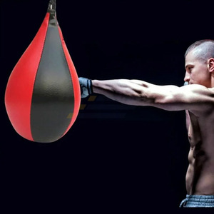 Balón de Boxeo de Velocidad Ajustable, Portátil, de Alta Calidad, en Cuero PU Ecológico, para Adultos, Personalizable - Product Image 4