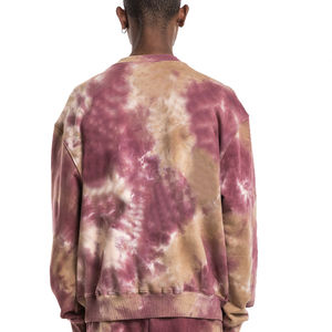 Sudadera Tie Dye de Primera Calidad para Hombre, Estilo Moderno, Mezcla de Algodón de Alta Calidad, Estampado Tie Dye, Diseño Sólido, Todas las Tallas, Temporada de Invierno - Product Image 2