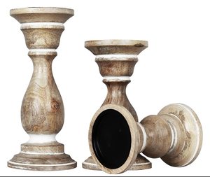Wooden Candle Stand Or <b>Tealight</b> Holder Or Candle Holder by Asad Craft for Home Decor, Dining Table, Hallway, Living Room - Product Image 3