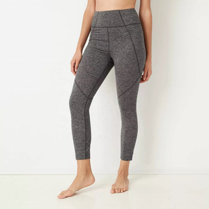 High Quality Breathable Knitted High Waist Yoga Leggings for Women Gym Use - Product Image 5