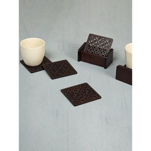 Wooden Coaster for Dining Table Ramadan Supplies RR ENTERPRISES Model RR202513459 - Product Image 4