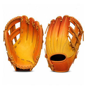 Custom Color Baseball Fielding Gloves Modern Baseball Mitt With Leather Comfortable Construction And Professional Appearance - Product Image 1