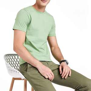 T-shirts pour hommes de qualité supérieure, coupe classique, service OEM ODM, sur mesure, manches courtes, prix bas - Product Image 3