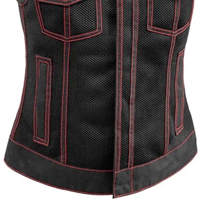 Chaleco de Cuero Premium para Hombre, Prenda Exterior de Invierno, Servicio OEM, Chaleco Utilitario, Moda Urbana, Transpirable - Product Image 3