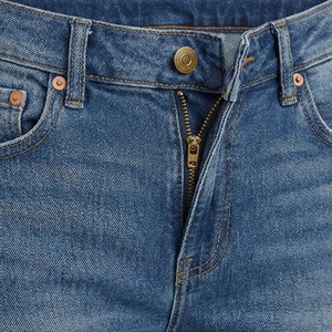 Shorts de Mezclilla Vintage para Mujer, Cintura Alta, con Botones y Dobladillo Deshilachado, Estilo Casual de Verano, Ropa de Moda de Primera Calidad - Product Image 4