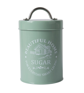 Wholesale Decorative Cookie <b>Storage</b> Canister | Metal Food <b>Storage</b> <b>Jar</b> with Lid with Customization Available - Product Image 1