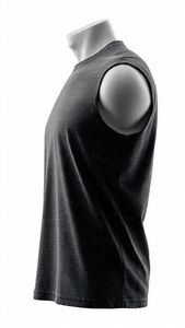 Débardeurs de sport personnalisés avec logo pour hommes, respirants, grandes tailles, vêtements de musculation, veste de sport - Product Image 3