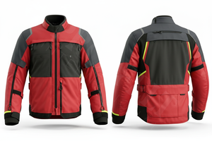 Performance Gear Textile Racing Motorbike Jacket Custom Polyester Whole Sale Abrasion Resistant Lightweight Motorbike Jackets - Product Image 6