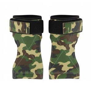 Poignées de protection en cuir synthétique à motif camouflage pour entraînement CrossFit, impression personnalisée, fabrication sur mesure - Product Image 2