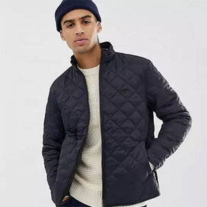 Veste matelassée légère pour homme avec col montant et fermeture éclair, en polyester multicolore, personnalisable avec logo OEM, idéale pour l'hiver - Product Image 5