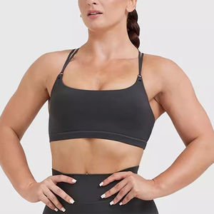 Sujetador Deportivo sin Espalda para Mujer, Talla Grande, Ligero, Transpirable, para Yoga, Gimnasio, Ejercicio, Ropa Deportiva, con Logotipo Personalizado - Product Image 2