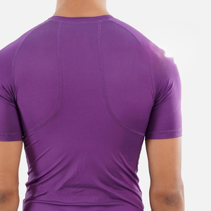Wettbewerbsfähige Preise Slim Fit 100% Baumwolle Kurzarm O-Ausschnitt Herren Gym T-Shirts Hochwertige Kompression Atmungsaktiv Anti-Pilling - Product Image 5
