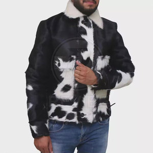 Nouvelle Arrivée Veste en Cuir Décontractée Personnalisable pour Homme Hiver Haute Qualité Élégante Écologique Respirante Légère - Product Image 2
