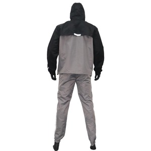 Veste coupe-vent imperméable pour homme, idéale pour la course à pied et l'entraînement, avec bande thermique personnalisée. - Product Image 3