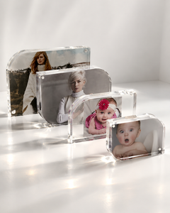 Best 4R Heart Acrylic <b>Photo</b> <b>Frame</b> with Magnet High-Value Home Decoration UV Printed <b>Photo</b> Display for <b>Couple</b> Baby Birthday Gift - Product Image 3