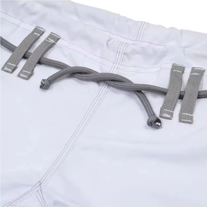 Uniforme de BJJ Unisex Blanco con Logotipo Personalizado, 100% Algodón, Cómodo, Duradero, de Alta Calidad, Último Diseño, Fabricante de Ropa de Artes Marciales - Product Image 2
