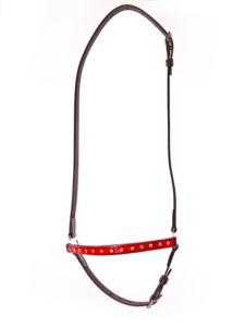 Correa de nariz de cuero de una sola pieza Rub International para caballos, estilo mexicano e indio, equipo ecuestre, modelo 7860NB - Product Image 5