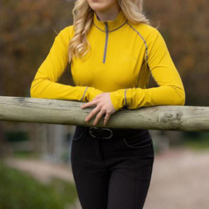 Tissu en polyester et élasthanne respirant et extensible de qualité supérieure, vêtements de sport professionnels pour femmes, confortables, séchage rapide, anti-transpiration - Product Image 4