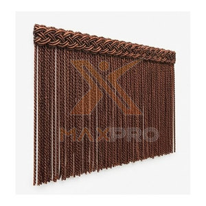 Pièces de franges en fil de métal personnalisées pour la décoration de vêtements, l'embellissement d'habillement, les accessoires de couture, la conception de costumes et le artisanat - Product Image 2