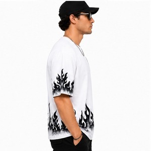 Camiseta de Hombre de Súper Calidad, 100% Poliéster, Corte Holgado, Cómoda, con Diseño Sólido, Precio Económico - Product Image 3