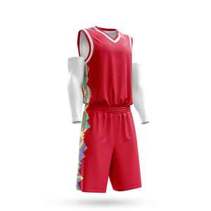 Maillot de basket-ball pour jeunes, style américain, sans manches, pour équipe sportive - Product Image 2