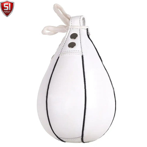 Balón de velocidad de boxeo colgante, saco de boxeo de cuero PU, balón de reflejos de boxeo, saco de golpeo para alivio del estrés, equipo de boxeo - Product Image 5