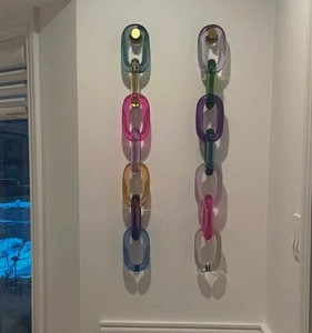 Cadena Decorativa de Resina para Pared, Diseño Colgante para Hogares Contemporáneos, Hoteles, Oficinas, Cafés y Restaurantes - Product Image 2