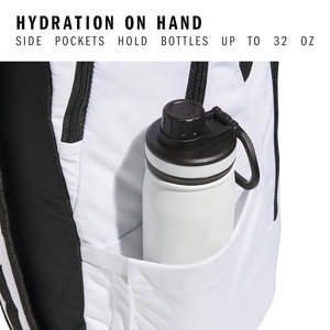 Sac à dos de voyage élégant, confortable, léger, respirant, avec fermeture éclair, bretelles réglables, logo personnalisé, en polyester - Product Image 5