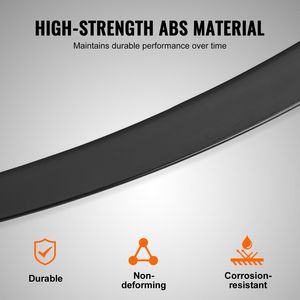 Spoiler GT per Auto, 47,2 Pollici, in ABS Verniciato, per Tesla Model Y, Spoiler ad Alta Resistenza Stile Ducktail - Product Image 3
