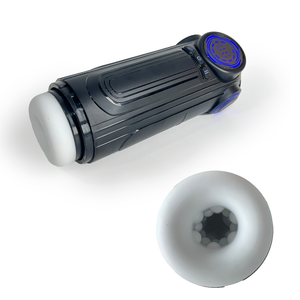 Automatic thrusting sucking Rechargeable Masturbator Cup for Men 9 Powerful <b>Vibration</b> Modes Soft Lifelike TPR sleeve Male Toy - Product Image 3